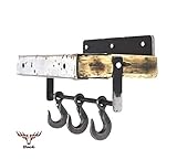  Garderobe Gerüstbohle Haken im Industrial Style