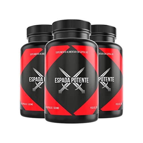 Espada XPotente Kit 3 un. - Potente Estimulante Natural Para Melhorar O Seu Desempenho Nas Relações
