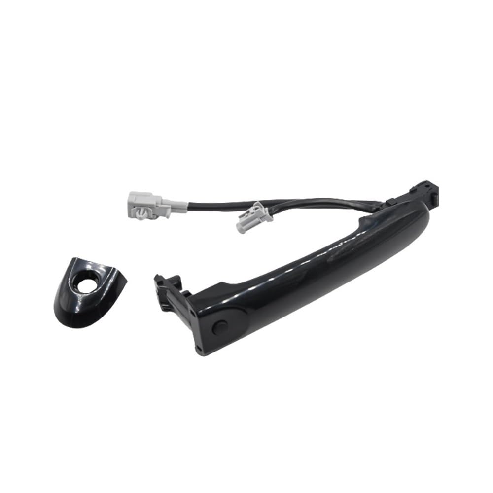 YMYYQW Car Outer Door Handle for Juke 2010-2019 Car Front Door Handle O/S Driver Right Side Keyless Entry 80644-3WC2A 80640-3WC2A 80644-1FE0A 80640-1FE0B