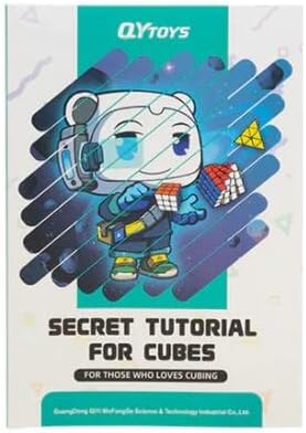 CuberSpeed Speedcubing Bundle Qidi S 2X2 & Warrior W 3x3 & Qiyuan S 4X4 & qizheng s 5X5 Stickerless Bright Magic Cube Stickerless Speed Cube Set with Secret Tutorial Book