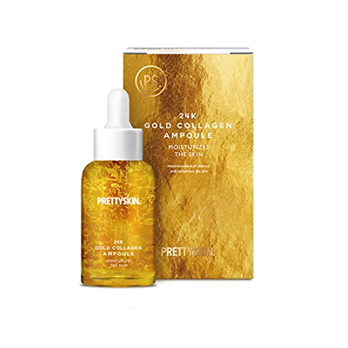 PRETTYSKIN 24K�S�[���h ���e�t 50ml �R���[�Q���z�� ���ێ� �t�F�C�X�Z���� �A���G�G�L�X�z�� �������P�A ���邨�� �c������ۂ� �y���W�F�� �G�b�Z���X �X�L���P�A (24K Gold Collagen)