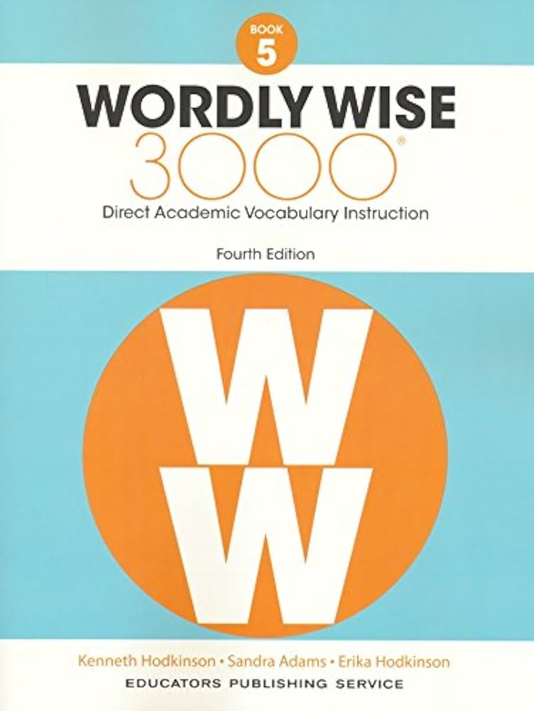 komirustudy 　Wordly Wise レベル3＆4 Wordly Wise 3000® 4th Edition 5 Books SET: Book 4-8 (Direct