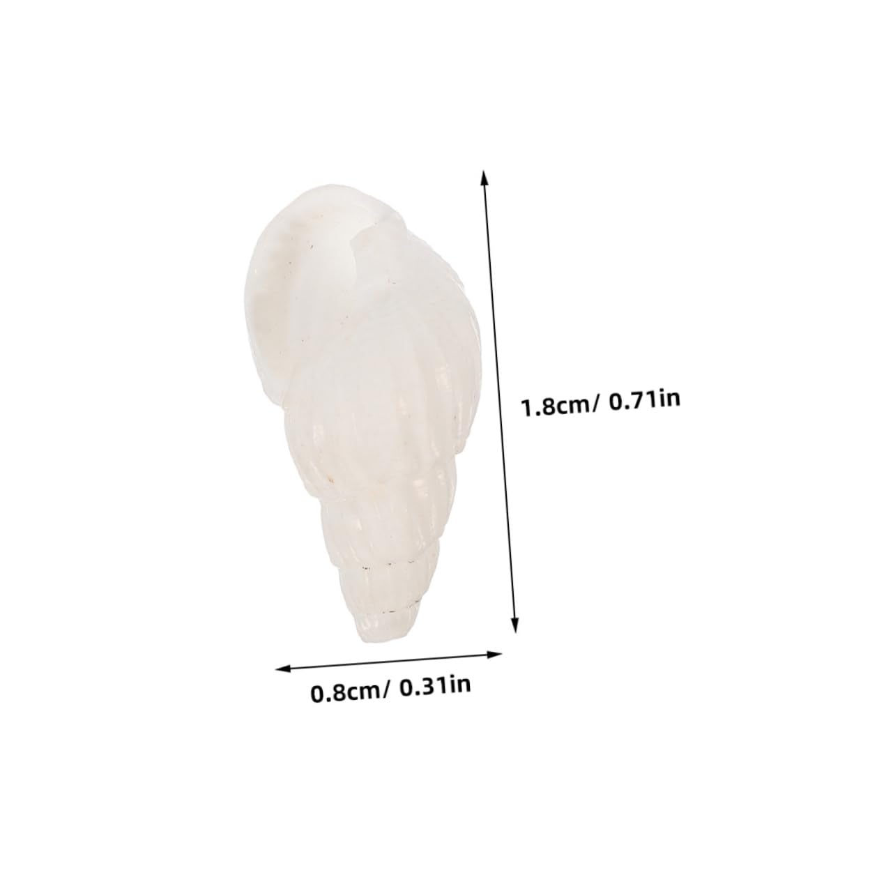 ULTECHNOVO 5 Set Decorazione A Conchiglia Conchiglie Mini Conchiglie Decorazioni per Acquari Piccoli Acquari A Forma di Conchiglia Decorazioni per Acquari A Forma di 400 Pezzi * 5