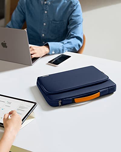 tomtoc 360 Protective Laptop Sleeve for 15-inch New MacBook Air 2025-2023 M4/A3241, M3/A3114, M2/A2941, 15'' Surface Laptop, Dell XPS 15 Plus, 15 MacBook Pro A1990 A1707, Water-resistant Carrying Case - Image 9