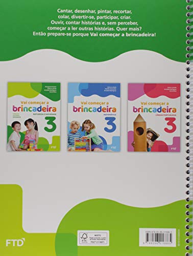 Vai Começar a Brincadeira Natureza e Sociedade - Vol. 3: Conjunto