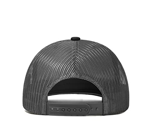 Image of Quanhaigou Trucker Hat - Mesh Snap Back - Unisex Adjustable Baseball Cap - Outdoor Hats for Men Women