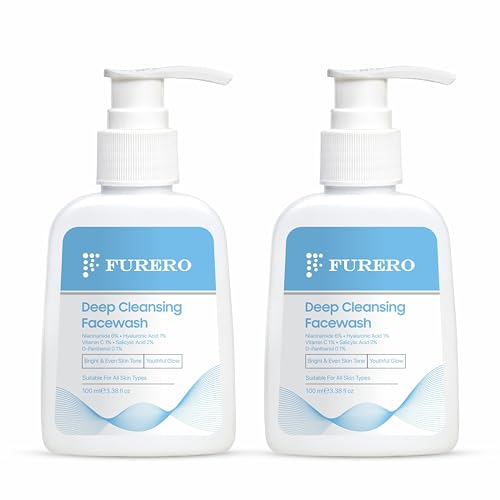 Image of Salicylic Acid Face Wash (2%) with 6% Niacinamide & Hyaluronic Acid | Acne & Oil Control Cleanser for Oily, Sensitive Skin | Paraben & Sulphate Free | Men & Women | 100ml (Pack Of 2)