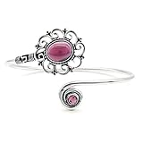 trachtenschmuck granat silber Material: Weißmetall versilbert, Stein: Granat