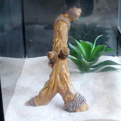 Branche d'angle reptiles en résine réaliste pour grimper - 6