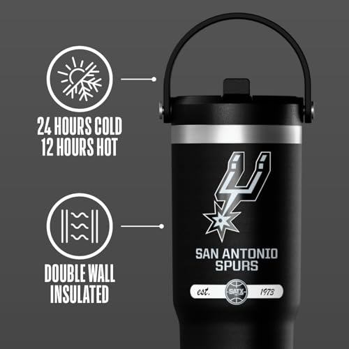 image for Hydrapeak x NBA Officially Licensed San Antonio Spurs 32 oz Nomad Tumb