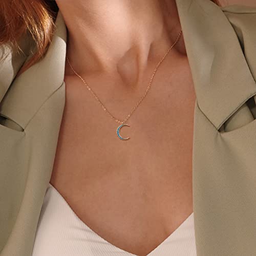 Image of MEVECCO Dainty Pendant Layered Necklaces for Women