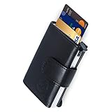 EDEL UND KOMPAKT: Das Leatherest Wallet ist aus hochwertigem weichem Rinds-Leder im Vintage Look. Passt in jede Hosentasche oder in das Jacket.