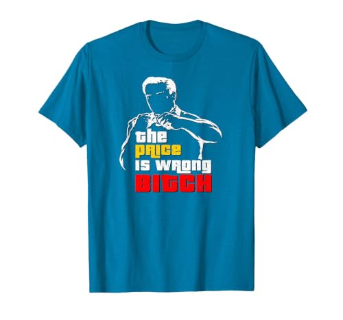 Vintage The Price is Wrong Bitch - Happy Bob Golf Movie TPIR T-Shirt, Men, Sapphire Blue, Medium