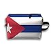Produktbild Flagge von Kuba tragbare Kulturbeutel Kosmetiktasche Wasserdichte Reißverschluss-Aufbewahrungstasche