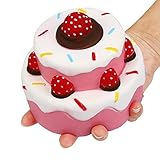 Súper gran sensación de la mano: Un producto del kawaii para super suave suave suave y blanda lento ascenso, muuuy divertido para exprimir / prensa / pellizcar, una buena sensación