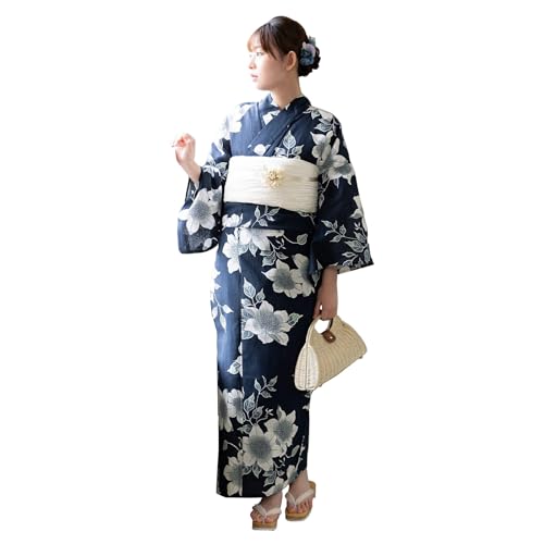 [KIMONOMACHI] IWi  fB[X l ߒPi 傫TCY 03N}`X lCr[ 3LTCY  ̒IWi I g_ ԉΑ čՂ p 䂩 yukata