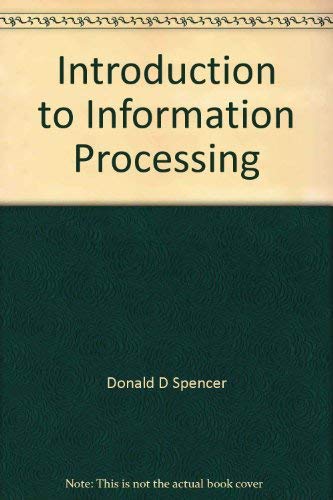 Introduction to information processing 0675085209 Book Cover
