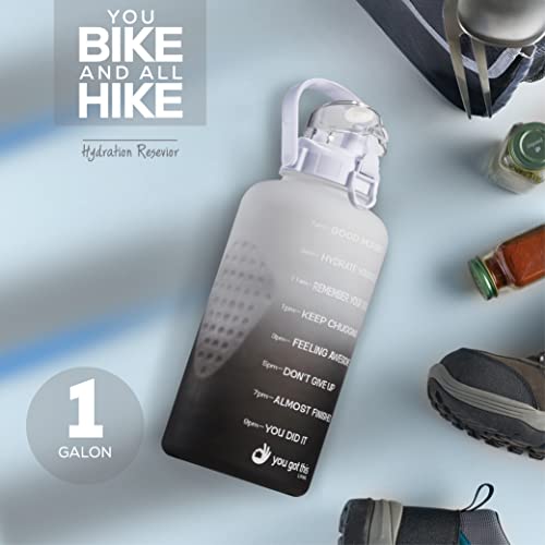 You Got This Living YGT-SWB-K Motivational Water Bottle With Straw & Handle,One Gallon Water Bottle 128 Oz/3.8L,Reusable Water Jug thumb #4