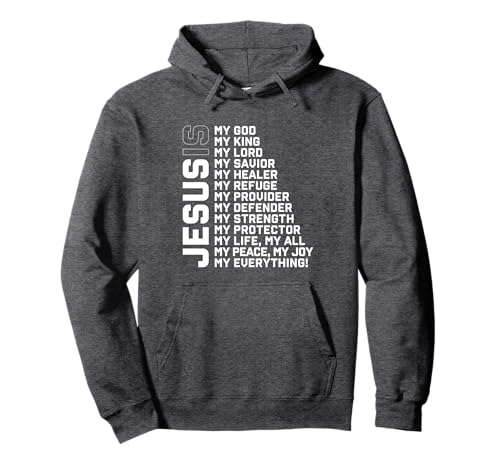 God Believer Gift Jesus Christian Lord Jesus Definition Pullover Hoodie