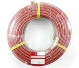 50 FEET Grade "T" - 1/4" OxyFuel Welding & Cutting Twin Hose with BB Fittings - SÜA