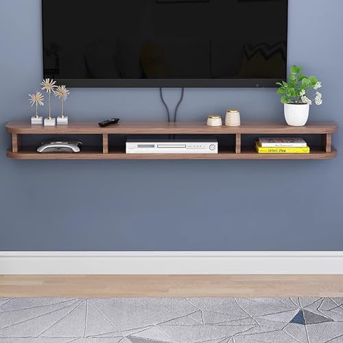 Console multimédia suspendue 100 cm : fixez votre support TV flottant