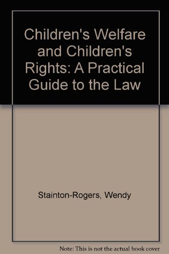 Image of Children's Welfare & Rights: A Practical Guide to the Law
