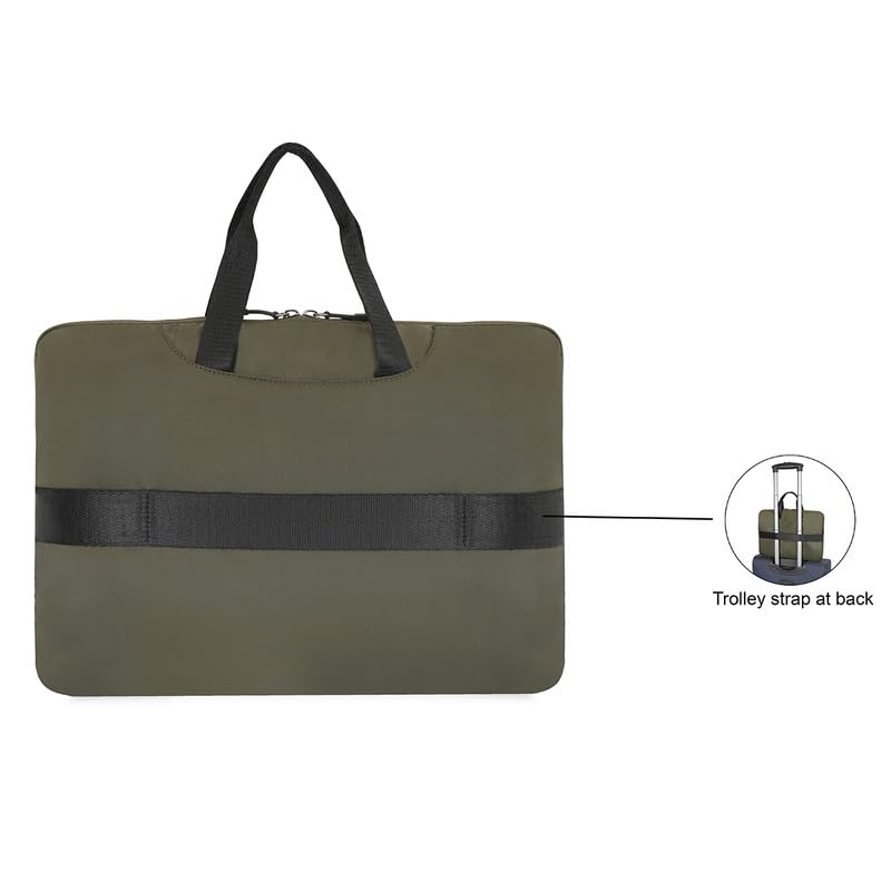 Image of Tommy Hilfiger Laptop Backpack For Men, Olive+Black, One-Size, Grenada | Travel and Office Bagpack of Men