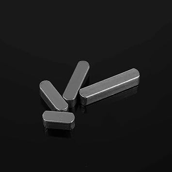 Pulley Keyway Key - Square Key Stock 60pc - Keyway Stock, Keyway Tension, Keyway Blank - Keyway Plastic Box - Flywheel Keys - Pump Shaft Key - 1/4 Key Stock - 3/16 key stock