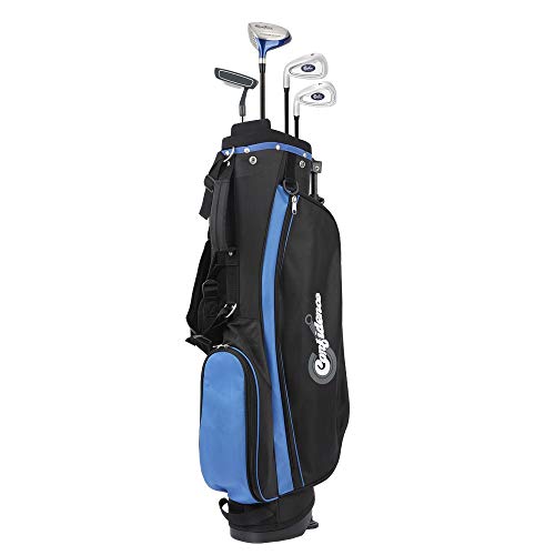 Confidence Junior V2 Golf Club Set with Stand Bag (for Kids Ages 4-7 Years (2019), Left)