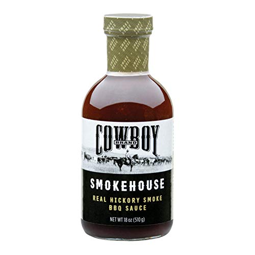 Duraflame 83602 Cowboy Smokehouse BBQ Sauce, 18 oz