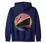 Titanic Vintage Design Titanic Expert Titanic Niños Niñas Sudadera con Capucha