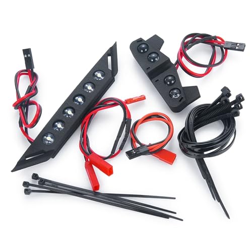 Luces Vehículo RC Slash 2wd XL-5 foco de barra led compatible con coche crawler escala 1/10