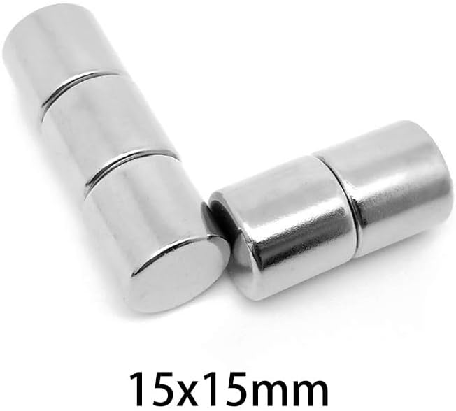 2/5/10/15/20PCS 15x15 Neodymium Disc 15mm X 15mm Thick Round 15x15mm Permanent 15 * 15 mm magnet(15PCS)