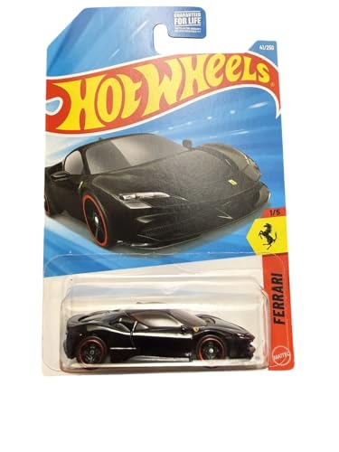 Image of Hot Wheels Ferrari SF90 Stradale Ferrari Ages 3 and Up 41 /250 (Black)