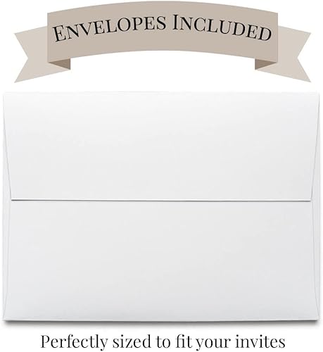 Miniatura 7 de Amanda Creation El paquete de fiesta de baby shower de animales de la selva de acuarela incluye 20 invitaciones con sobres + 4 tamaños diferentes de