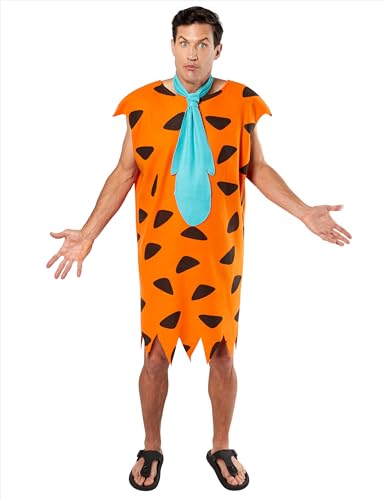 Rubies Costume Fred Flintstone per uomo, adulti, Tunica stampata...