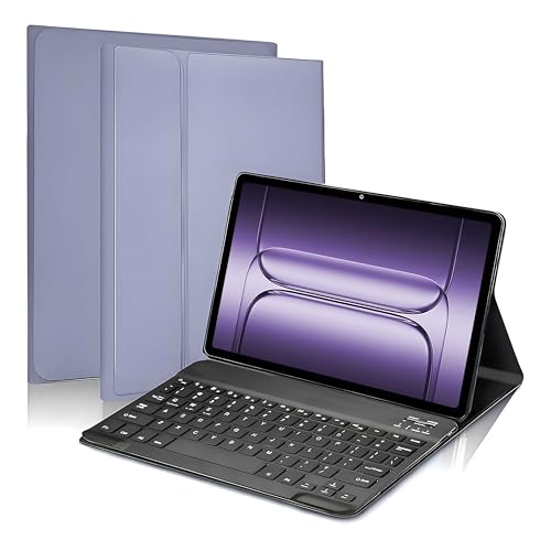 Image of ProElite Keyboard Case for OnePlus Pad 3 13.2 inch 2025 Cover, Magnetic Detachable Wireless Bluetooth Keyboard for OnePlus Pad 3 13.2 inch 2025, Lavender