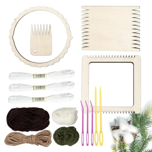 Kit de tissage et broderie en bois, le cadeau idéal pour adolescent