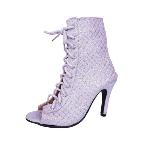Bottines de cheville anti transpiration et stables pour danser sans douleur
