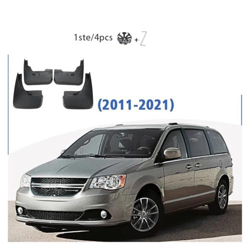 Guardabarros flaps barro salpicaderas Dodge Grand Caravan 2011-2021 repuestos 4 pzas 3
