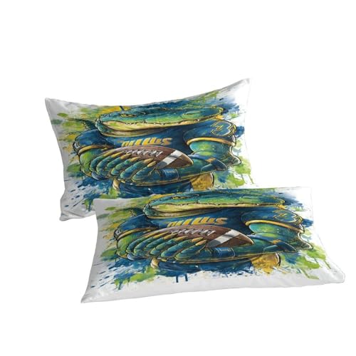 Housse de couette dinosaure respirante et super douce en microfibre
