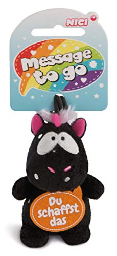 Licorne Carbone Flash NICI la peluche de poche pour vous suivre partout
