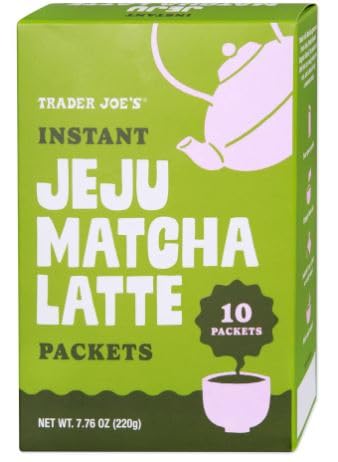 Paquete de 2 Trader Joe Instant JEJU Matcha Latte 7.76oz 7.76 oz (dos cajas)