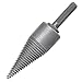 sportuli Wood Splitting Cone Drill Bit - Log Splitter Screw Cone Firewood Breaker Tool (Hex Shank)