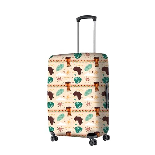 Nasher Miles Polyester 55 cm (20 Inch) Small Protective Luggage Cover - Coastal Melody