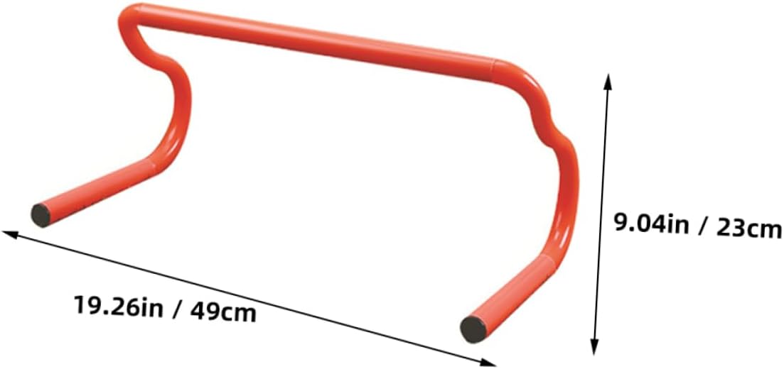 3pcs Agility Hurdles Set Lightweight Portable Speed Training Equipment for Soccer Basketball and Dog Agility Durable Adjustable Height Compact Design for Easy Storage and Transport