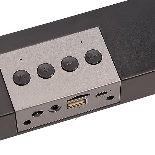 Barra de Som 5.0, 5 Modos de Reprodução, Suporte para Cartão de Memória 1200mah, Alto-falantes Duplo