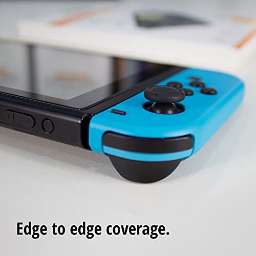 Glass Screen Protectors Compatible with Nintendo Switch 1st Generation - Premium Tempered Glass Screen Protector Twin Pack for 6.2 Inch Tablet Screen on Switch Console [2X Screen Guards - 0.24mm]