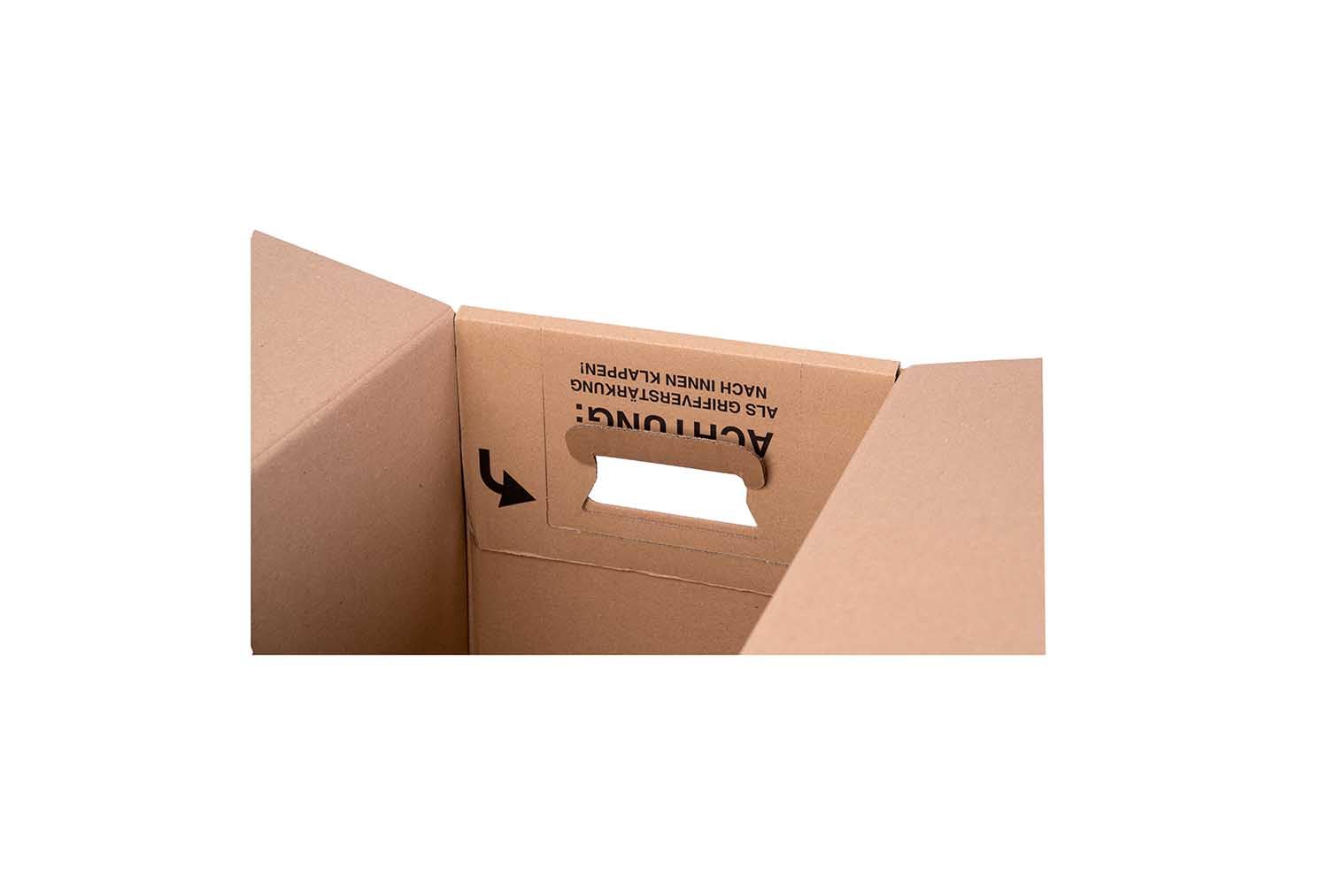 Bücherkarton Umzugskarton Aktenkarton 500 x 300 x 350 mm bis 40 kg Doppelwelle