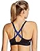 Champion Women's The Curvy Strappy Sports Bra, Black, X-Small